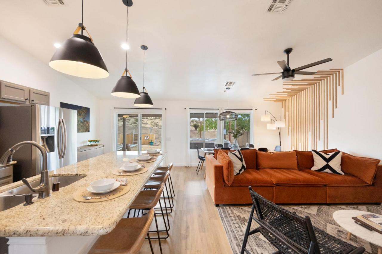 Alana House - Pool, Hot Tub, Bbq, Fire Pit And Walk To Hikes! Home Joshua Tree Buitenkant foto