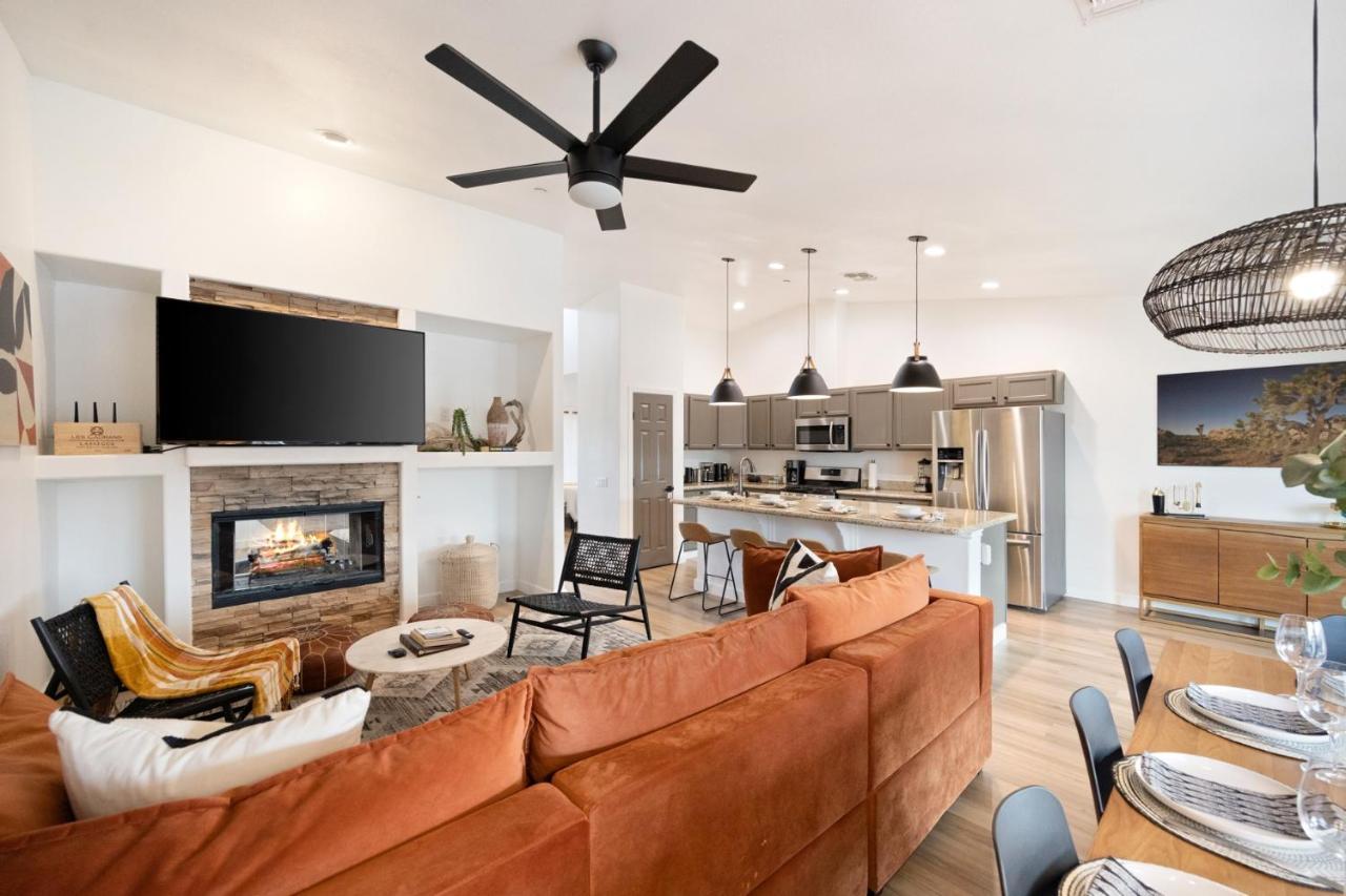 Alana House - Pool, Hot Tub, Bbq, Fire Pit And Walk To Hikes! Home Joshua Tree Buitenkant foto