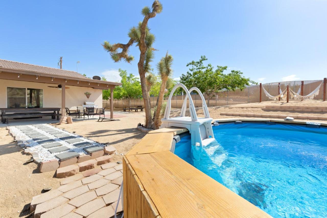 Alana House - Pool, Hot Tub, Bbq, Fire Pit And Walk To Hikes! Home Joshua Tree Buitenkant foto