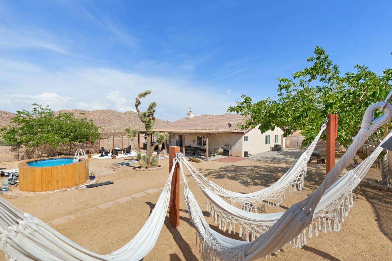 Alana House - Pool, Hot Tub, Bbq, Fire Pit And Walk To Hikes! Home Joshua Tree Buitenkant foto