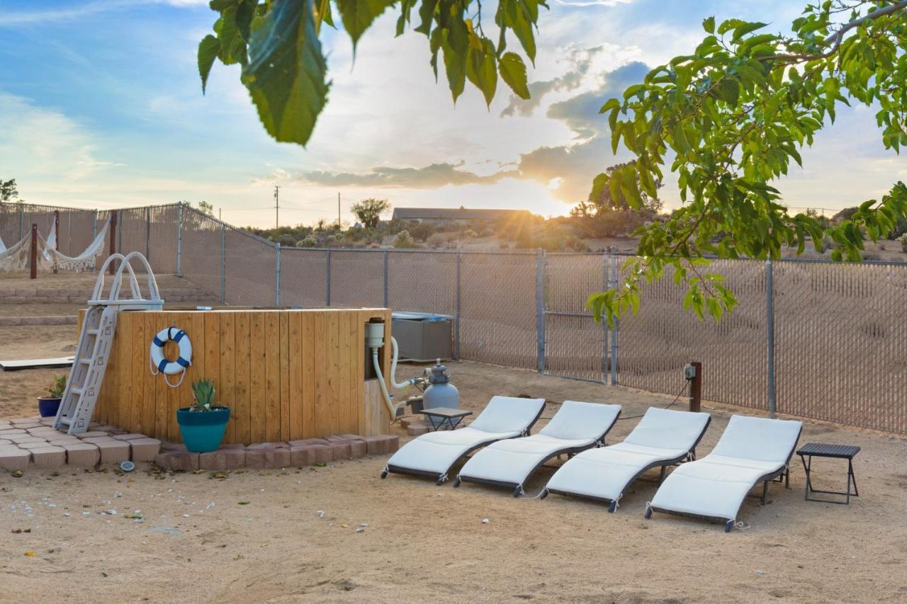 Alana House - Pool, Hot Tub, Bbq, Fire Pit And Walk To Hikes! Home Joshua Tree Buitenkant foto